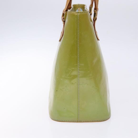 LOUIS VUITTON Monogram Vernis Houston Hand Bag Baby Blue M91005 - Picture 5 of 13